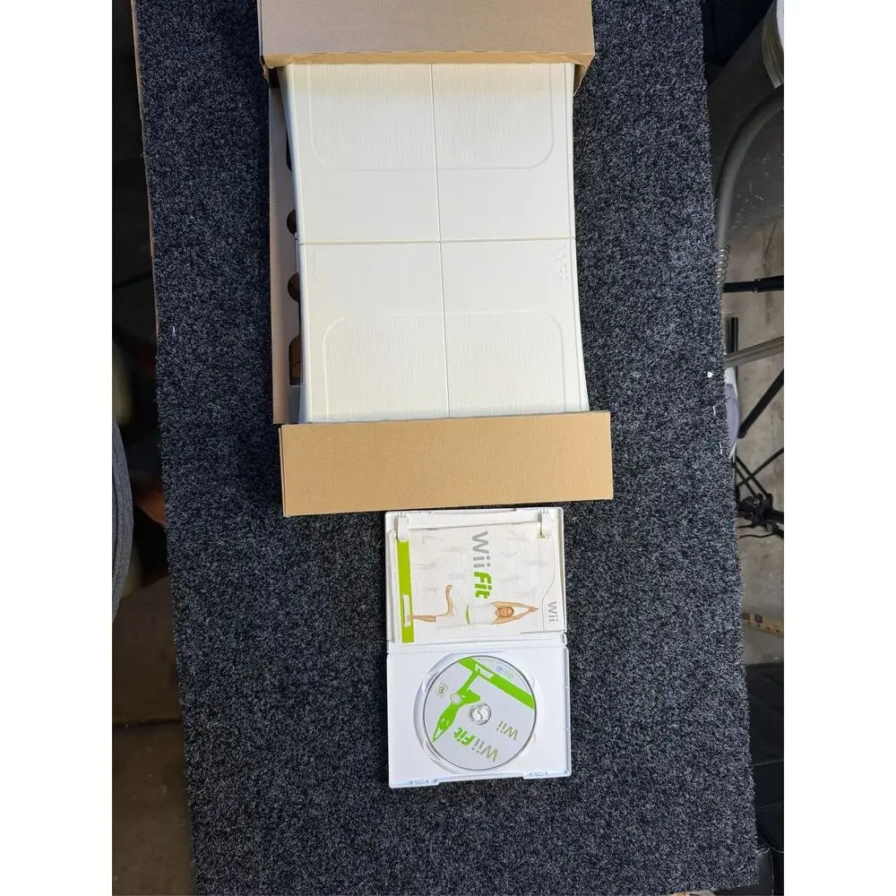 Nintendo Wii Fit Bundle with Balance Board and Game